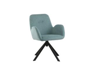Fauteuil LILIA avec Base Pyramidale Pivotante