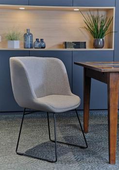 Fauteuil de Réunion ANGY Pied Traineau