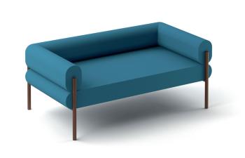 Canapé design 2 places PRIVEE monocolore