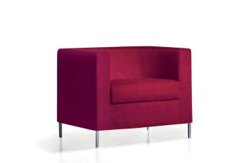 Fauteuil PINKO en mousse indéformable