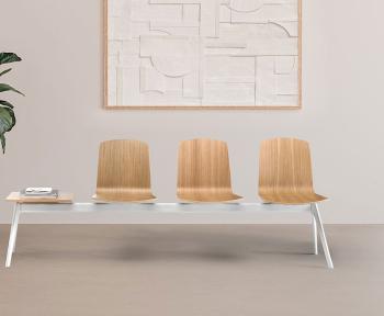 Sièges sur Poutre ANN Bois avec Tablette