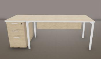 Bureau NUANZA avec VDF et Caisson HB 80