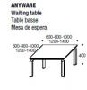 Table Basse Anyware 100 Martex