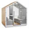 Cabine Acoustique TREEHOUSE Bois Semi-Vitrée 