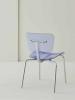 Chaise design SLIDE en Polycarbonate Transparent