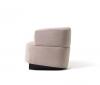 Fauteuil Lounge LOFT Pieds Bois Laqués