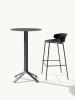 Tabouret Haut design CLASSY Coque Polypro