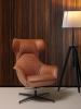 Fauteuil Lounge en Cuir MUSA Grand Confort