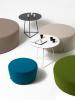 Pouf Rond Circuit Diamètre 96 Hauteur 32 cm