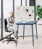 Table Haute Rectangle Mobile SMART avec Repose-pieds