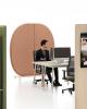 Cloison Acoustique Double sur Roulettes SMART Moon