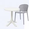 Lot de 4 Chaises Polypropylène BLOIS