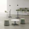 Table haute ronde OSLO pieds design