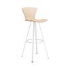 Tabouret haut OTTELO coque bois 2 hauteurs