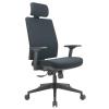 Fauteuil de bureau dossier tissu POSEIDON