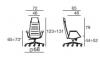 Fauteuil de Direction MODA avec têtière