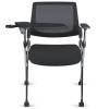 Chaise NINO assise relevable tablette et roulettes