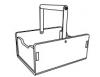 Box de rangement BASKET en feutre 