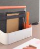 Box de rangement YOUME métal avec habillage feutrine