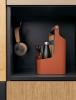 Box de rangement YOUME métal avec habillage feutrine