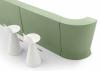 Tabouret haut LIRA en Polyéthylène recyclable