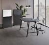 Table haute YES pieds métal inclinés P124