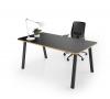 Bureau YES coins arrondis et pieds inclinés