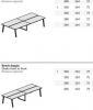 Bench 4 postes YES SOFT coins arrondis pieds bois