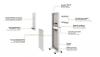 Chariot pour moniteur et tableau YES sur roulettes