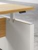 Bureau droit OXFORD réglable en hauteur 