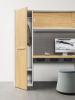 Meuble OXFORD avec bureau caisson et vestiaire