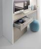 Meuble OXFORD avec bureau caisson et vestiaire