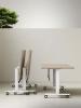 Table avec plateau rabattable et Voile-de-Fond NOBU
