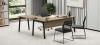 Bureau avec retour M-NEXT pieds inclinés