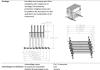 Table haute EVOLE plateau rabattable sur roulettes