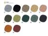Cloison acoustique arrondie SPATIA sur pieds 