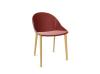 Chaise LOLA Polypropylène recyclé et pieds bois