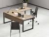 Bureau avec Retour V-NEXT pieds couleur