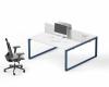 Bench 2 postes V-NEXT avec panneau écran acoustique