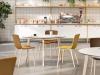 Table ronde pieds bois TIMBER 120