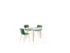 Table ronde pieds bois TIMBER 120