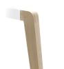 Table de Réunion TIMBER pieds bois angles arrondis