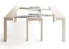 Console extensible CONVIVIO avec rallonges