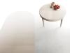 Table ronde extensible EDO bois avec rallonges