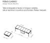 Table REBUS CLASSICO Extensible en hauteur et largeur