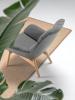 Fauteuil STAY lounge pieds bois