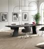 Table de Réunion MONOLITH bois pieds design