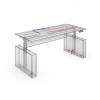 Bureau réglable en hauteur BIT avec pieds panneaux