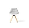 Chaise EON SOFT Tapissée avec Pieds Bois