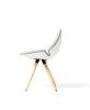 Chaise EON SOFT Tapissée avec Pieds Bois